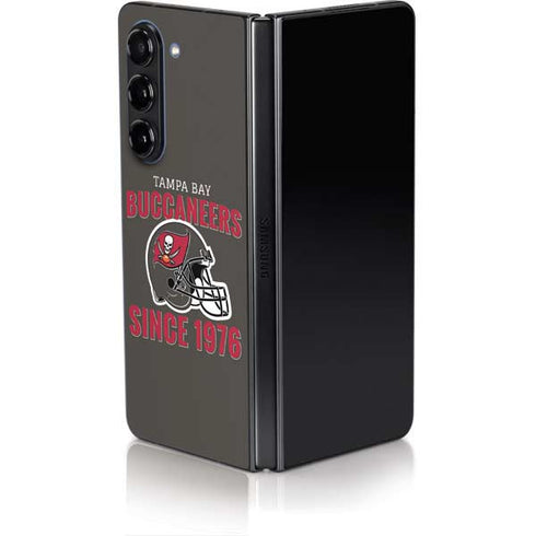 NFL Tampa Bay Buccaneers Helmet Galaxy Z Fold5 5G Skin